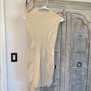 Express Sleeveless Midi Dress in Cream